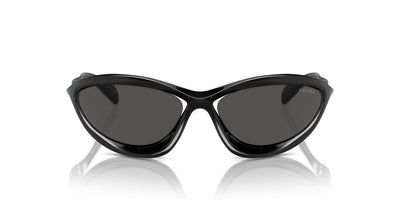 Prada SPR A23 Black/Dark Grey #colour_black-dark-grey