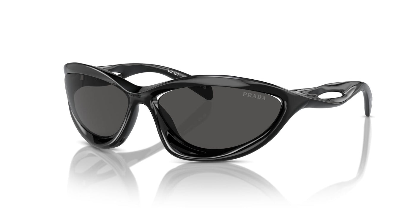 Prada SPR A23 Black/Dark Grey #colour_black-dark-grey