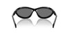 Prada SPR A26 Black/Grey Silver Mirror #colour_black-grey-silver-mirror