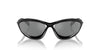 Prada SPR A26 Black/Grey Silver Mirror #colour_black-grey-silver-mirror