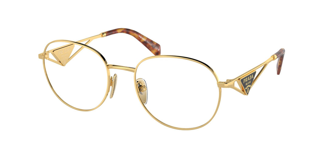 Prada VPRA50V Round Glasses | Fashion Eyewear US