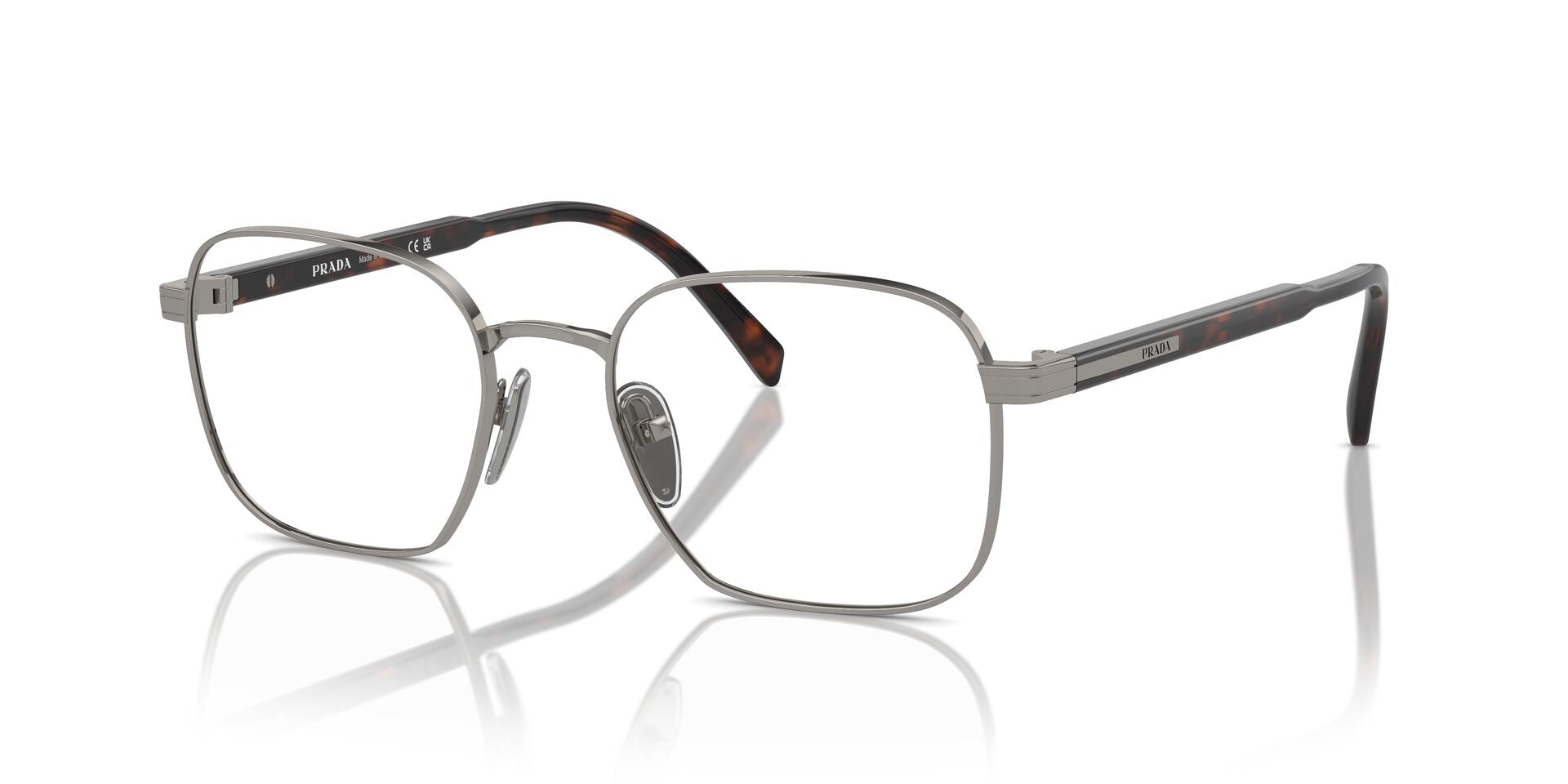 Prada VPR A55 Rectangle Glasses | Fashion Eyewear