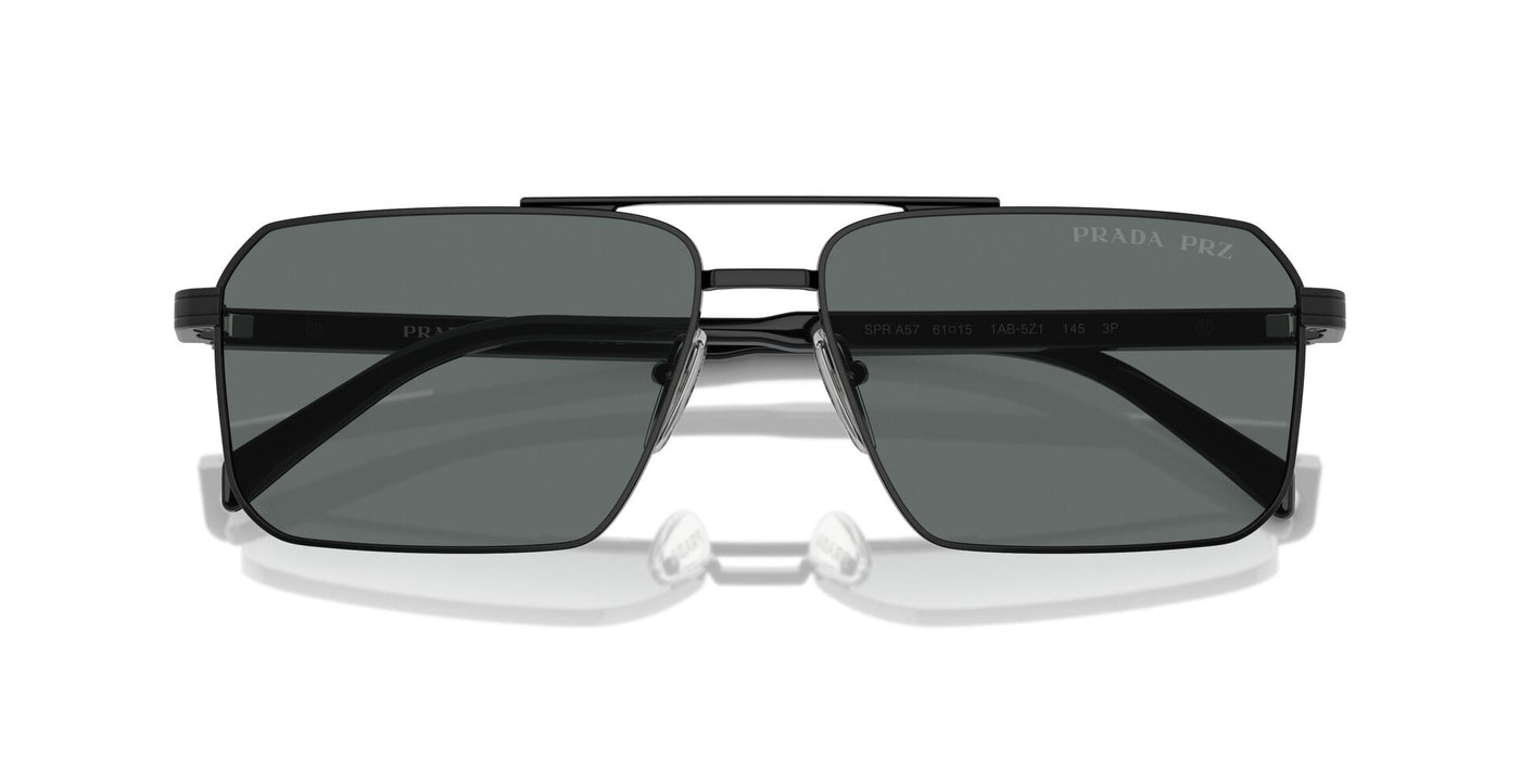 Prada SPR A57 Black/Dark Grey Polarised #colour_black-dark-grey-polarised