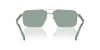 Prada SPR A57 Silver/Petrol Green #colour_silver-petrol-green