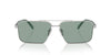 Prada SPR A57 Silver/Petrol Green #colour_silver-petrol-green