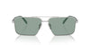 Prada SPR A57 Silver/Petrol Green #colour_silver-petrol-green