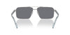 Prada SPR A57 Silver/Dark Grey Flash Silver #colour_silver-dark-grey-flash-silver