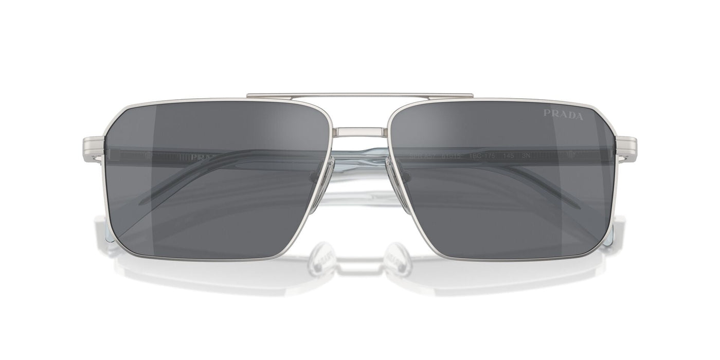 Prada SPR A57 Silver/Dark Grey Flash Silver #colour_silver-dark-grey-flash-silver