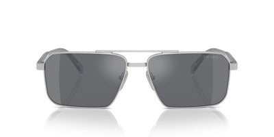 Prada SPR A57 Silver/Dark Grey Flash Silver #colour_silver-dark-grey-flash-silver