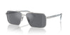 Prada SPR A57 Silver/Dark Grey Flash Silver #colour_silver-dark-grey-flash-silver