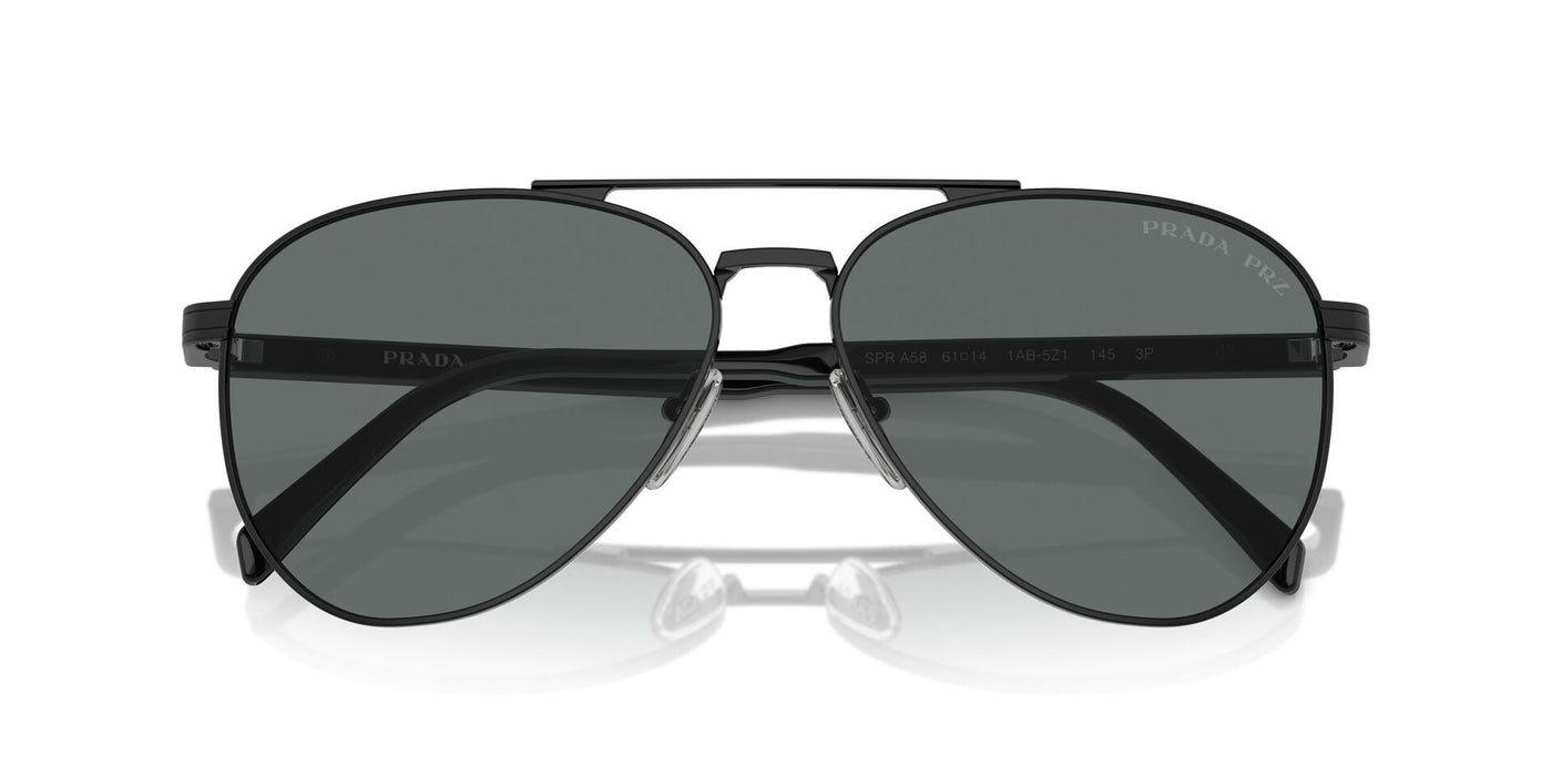 Prada SPR A58 Black/Dark Grey Polarised #colour_black-dark-grey-polarised