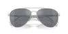 Prada SPR A58 Silver/Dark Grey Flash Silver #colour_silver-dark-grey-flash-silver