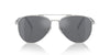 Prada SPR A58 Silver/Dark Grey Flash Silver #colour_silver-dark-grey-flash-silver