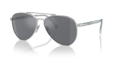 Prada SPR A58 Silver/Dark Grey Flash Silver #colour_silver-dark-grey-flash-silver