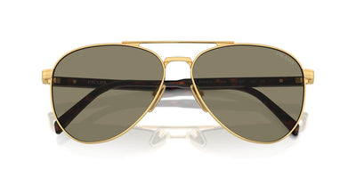 Prada SPR A58 Gold/Light Brown #colour_gold-light-brown