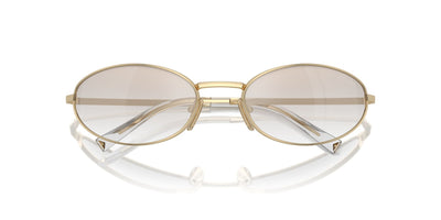 Prada SPR A59 Pale Gold/Clear Gold Mirror Gradient #colour_pale-gold-clear-gold-mirror-gradient