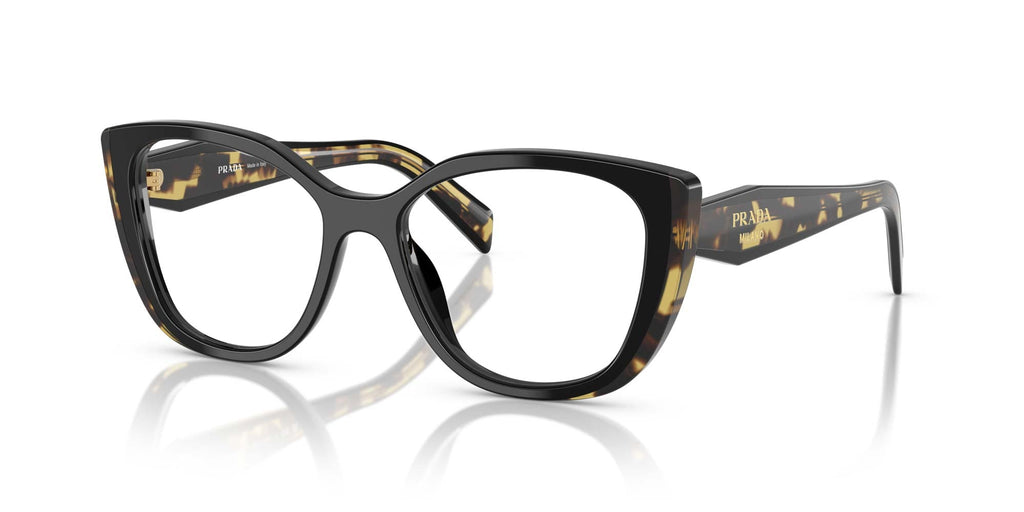 Prada VPR B04 Black-Medium Tortoise #colour_black-medium-tortoise
