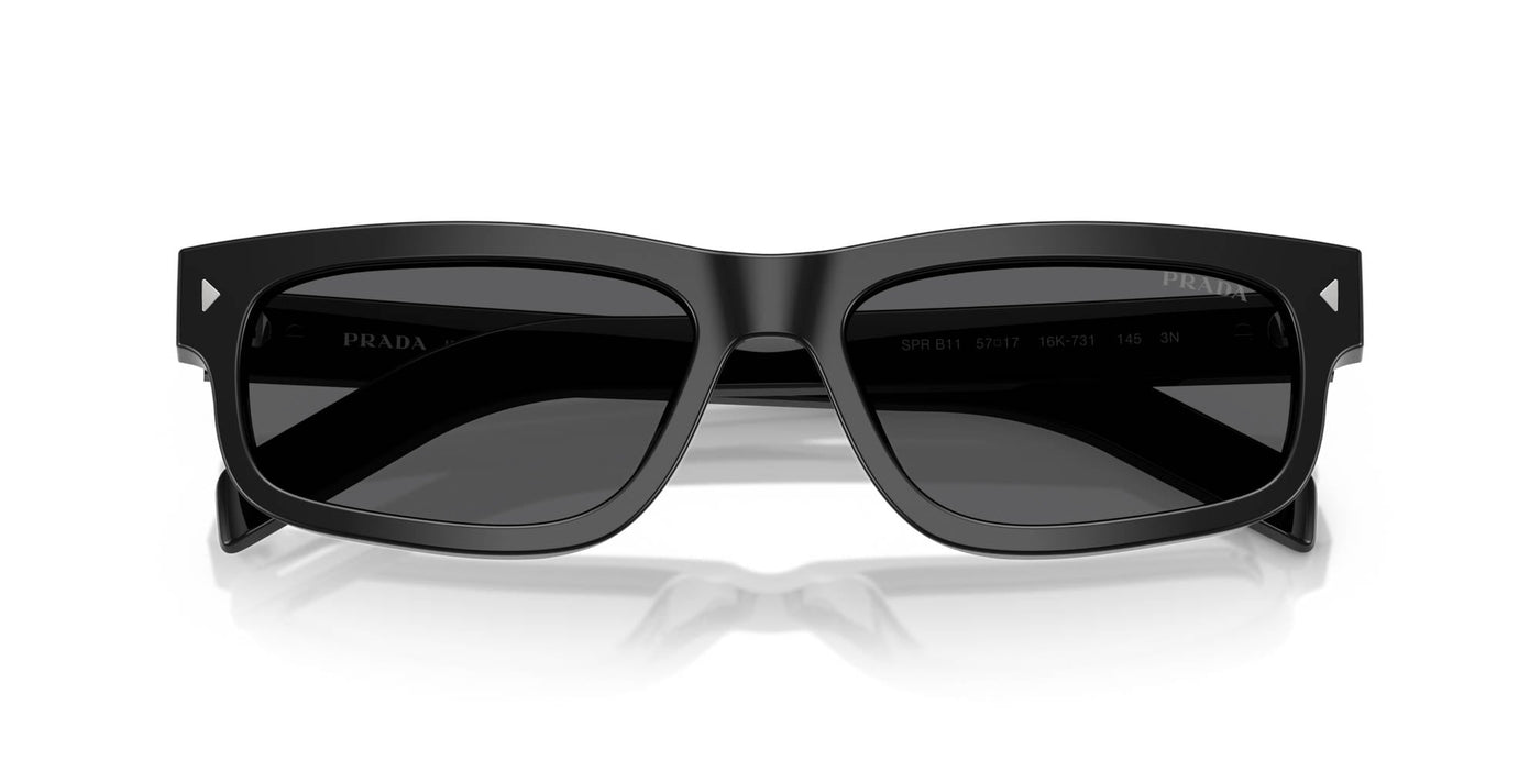 Prada SPR B11 Black/Dark Grey #colour_black-dark-grey