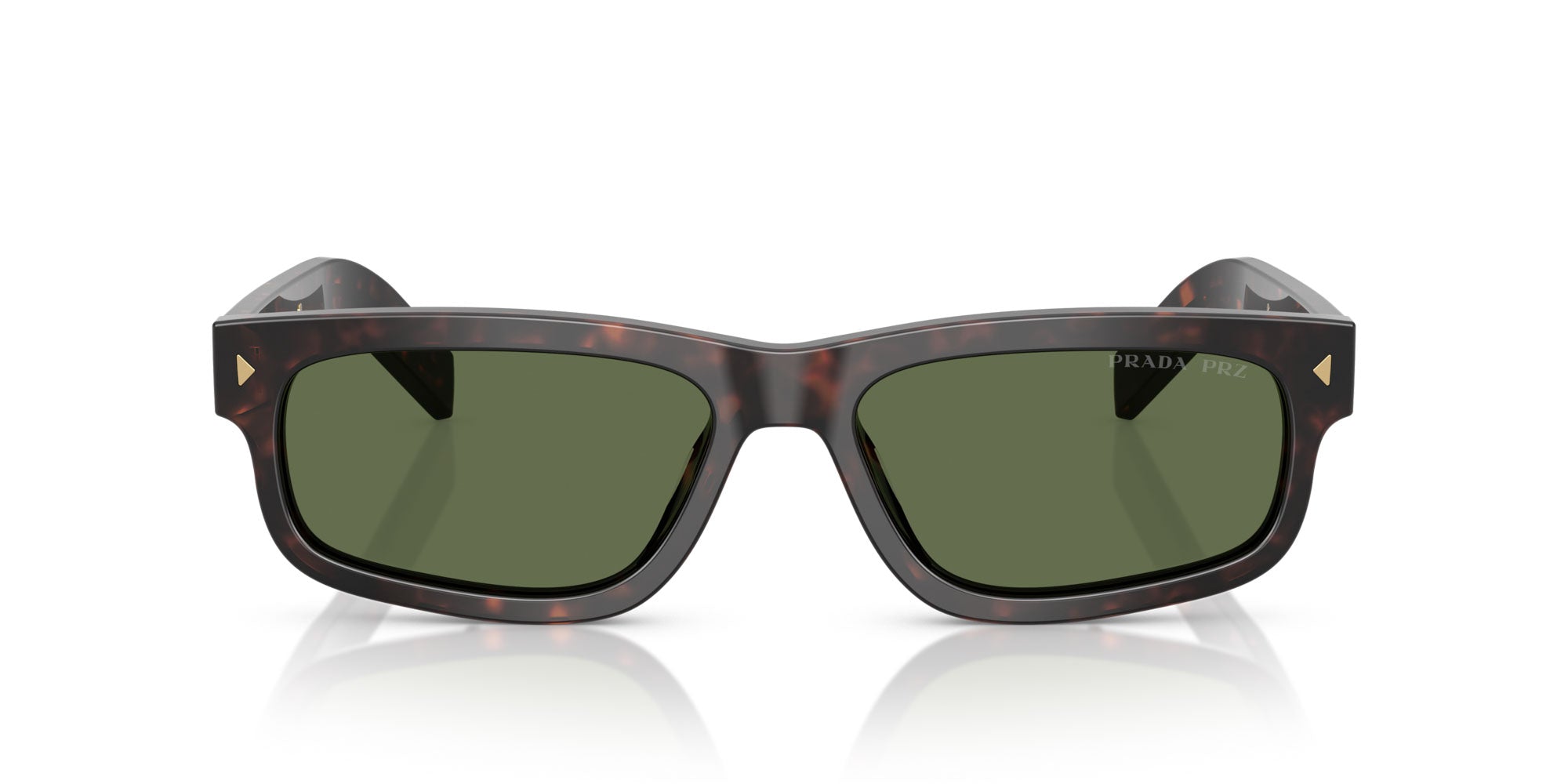 PRADAサングラスSPR B11 ブラウン Prada SPR B11 Rectangle Sunglasses | Fashion Eyewear US