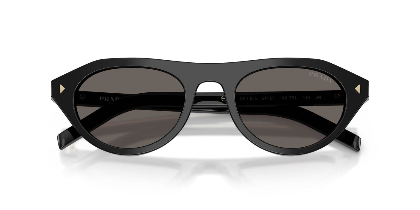 Prada SPR B15 Black/Dark Grey #colour_black-dark-grey