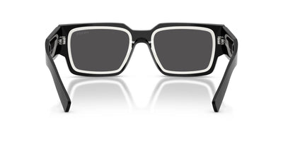 Prada SPR B17 Black-Talc/Dark Grey #colour_black-talc-dark-grey