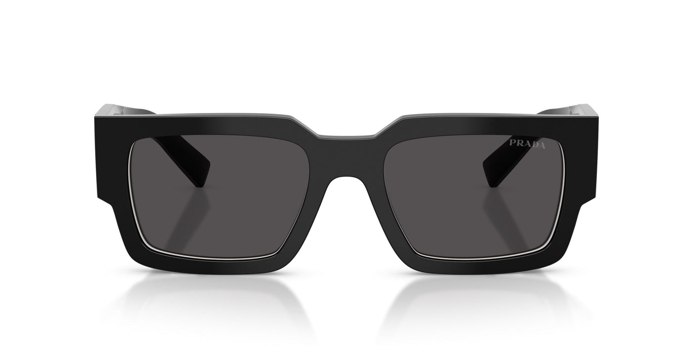 Prada SPR B17 Black-Talc/Dark Grey #colour_black-talc-dark-grey