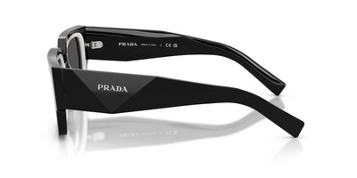Prada SPR B17 Black-Talc/Dark Grey #colour_black-talc-dark-grey