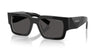 Prada SPR B17 Black-Talc/Dark Grey #colour_black-talc-dark-grey