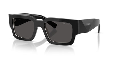 Prada SPR B17 Black-Talc/Dark Grey #colour_black-talc-dark-grey