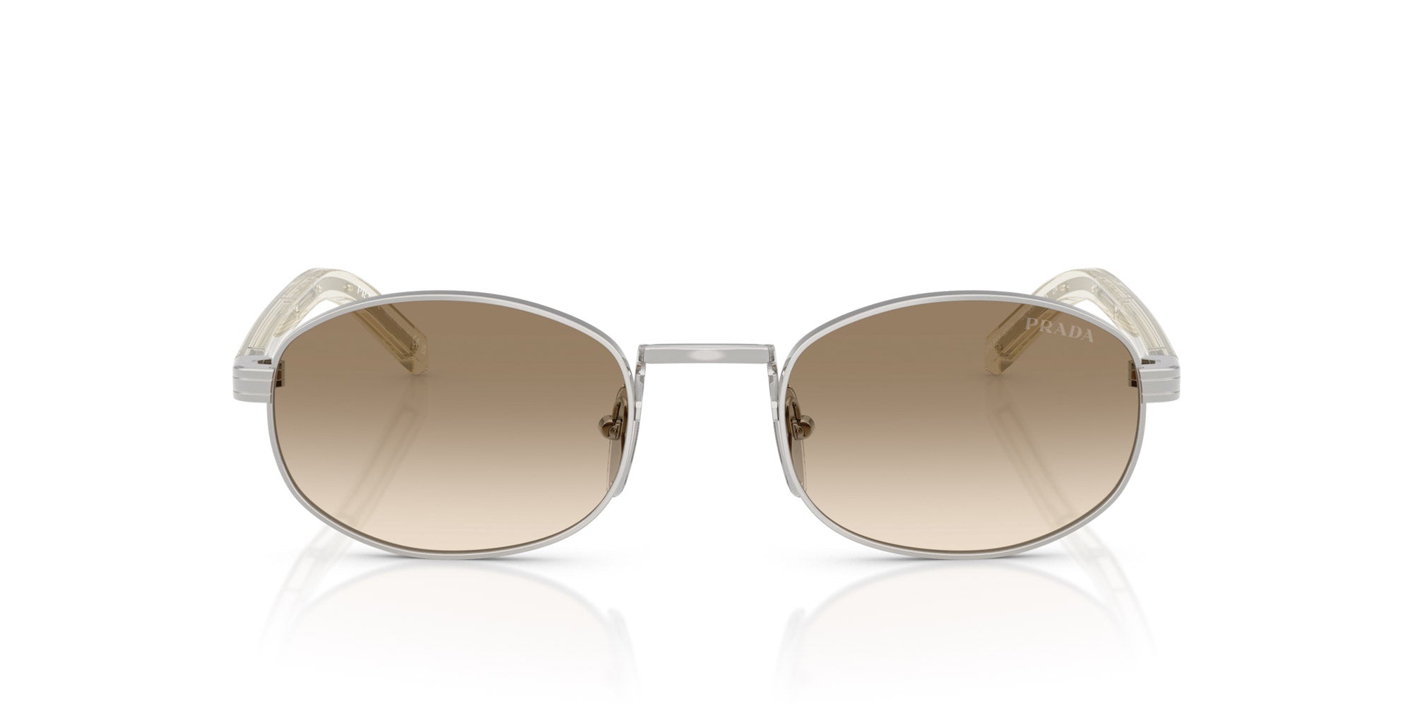 Prada SPR B53 Oval Sunglasses | Fashion Eyewear US
