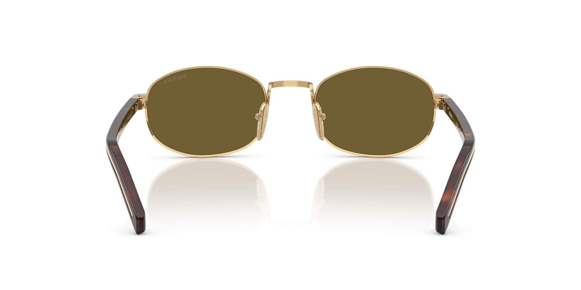 Prada SPR B53 Oval Sunglasses | Fashion Eyewear US