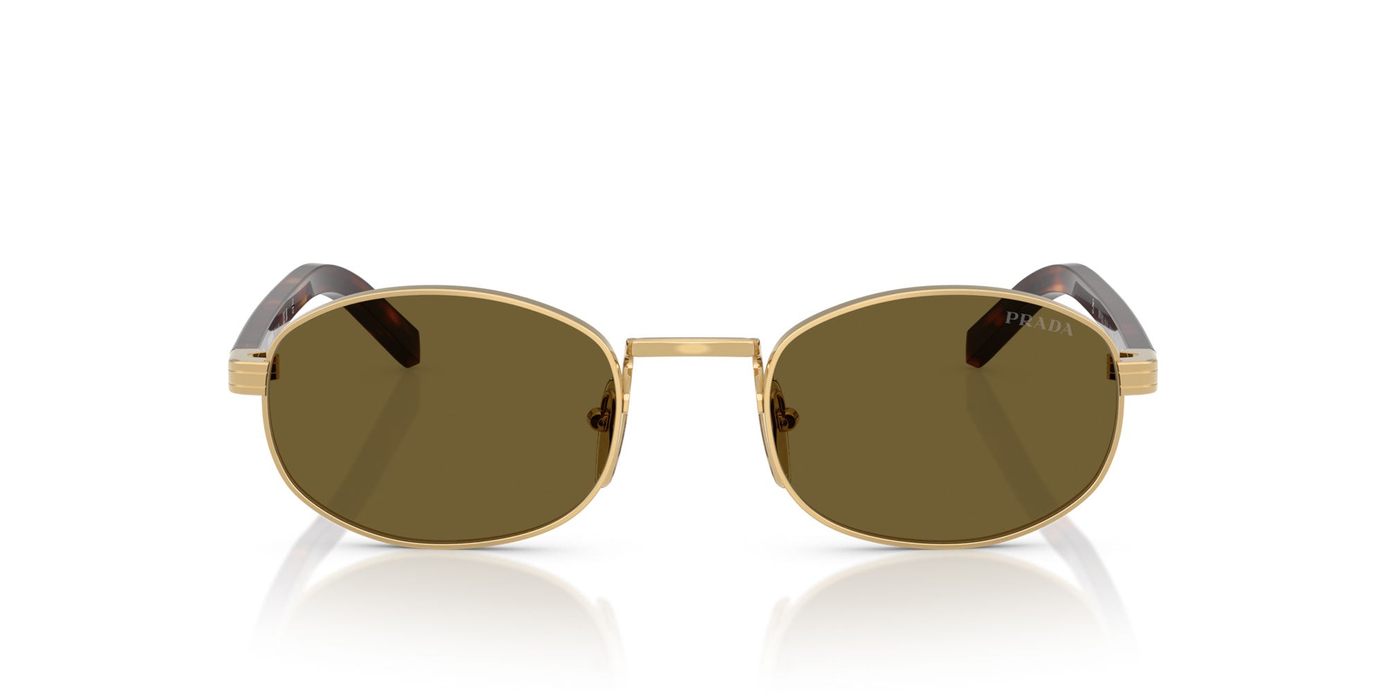 Prada SPR B53 Oval Sunglasses | Fashion Eyewear US