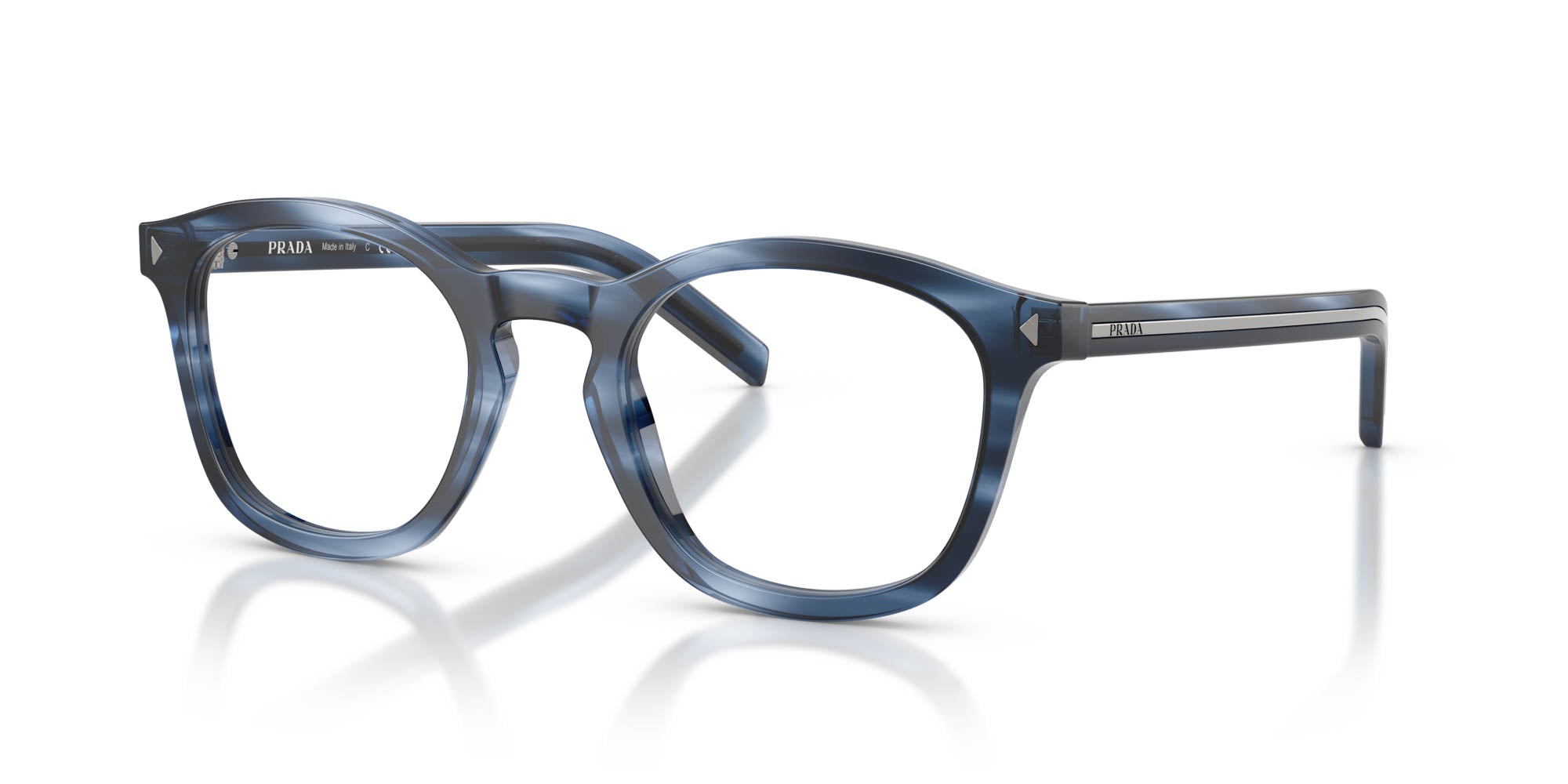 極上！prada eyeglass bi-color made in Italy Prada PR 08ZV 1AB1O1 54 Glasses | Bassol Optic United States
