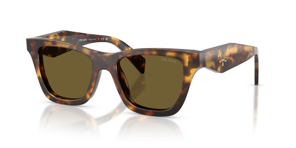 Prada SPR C07 Honey Tortoise/Dark Brown #colour_honey-tortoise-dark-brown