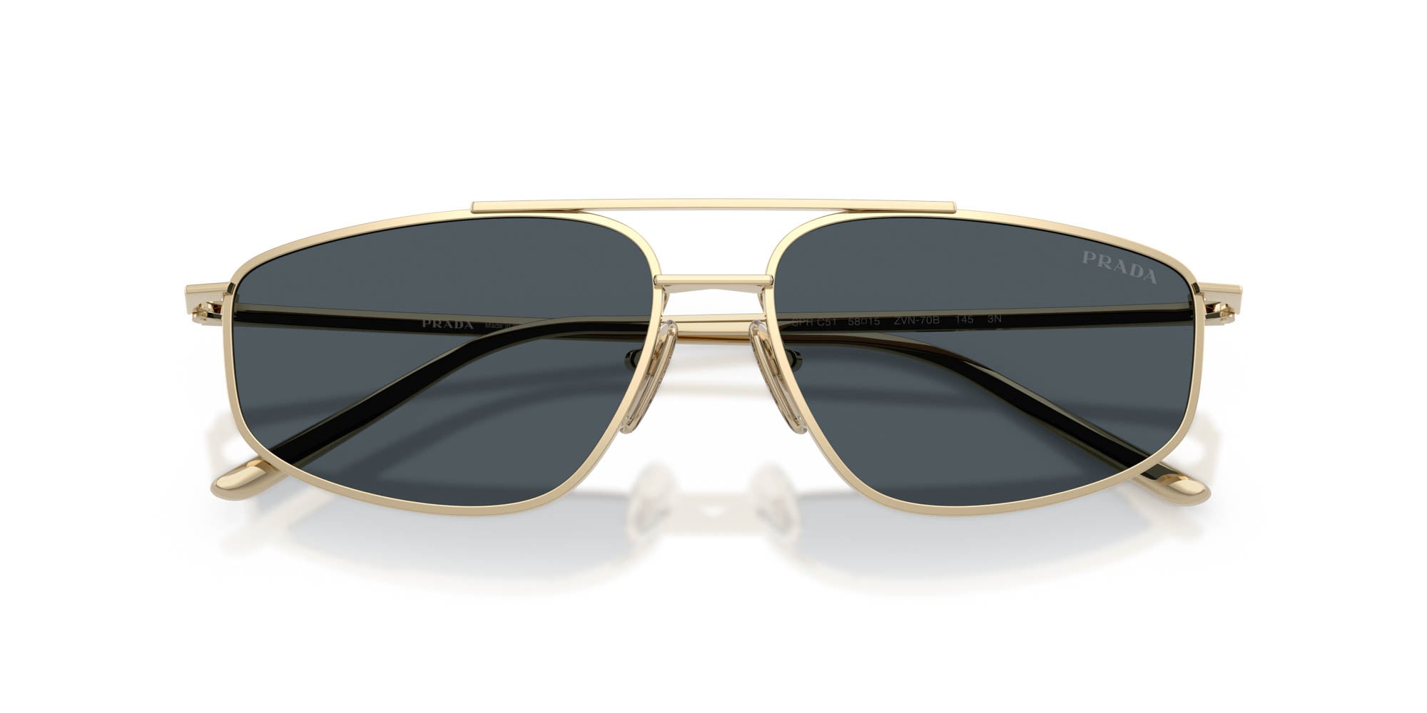 金鯱C5 Prada SPR C51 Aviator Sunglasses | Fashion Eyewear