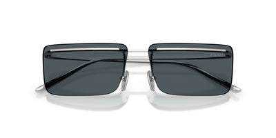 Prada SPR C53 Silver/Dark Grey #colour_silver-dark-grey