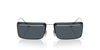 Prada SPR C53 Silver/Dark Grey #colour_silver-dark-grey