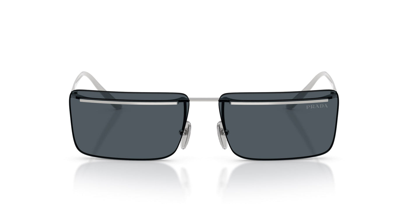 Prada SPR C53 Silver/Dark Grey #colour_silver-dark-grey