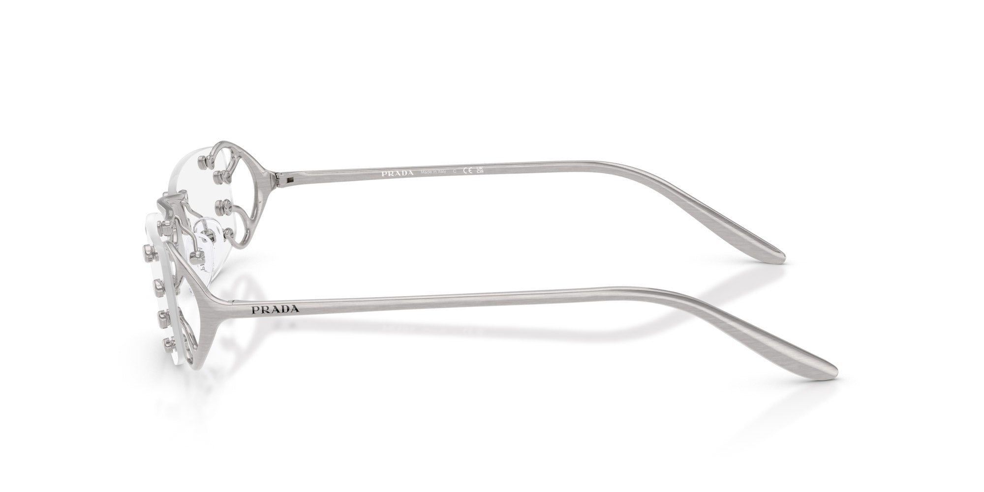 Prada VPR C57 Rectangle Glasses | Fashion Eyewear US