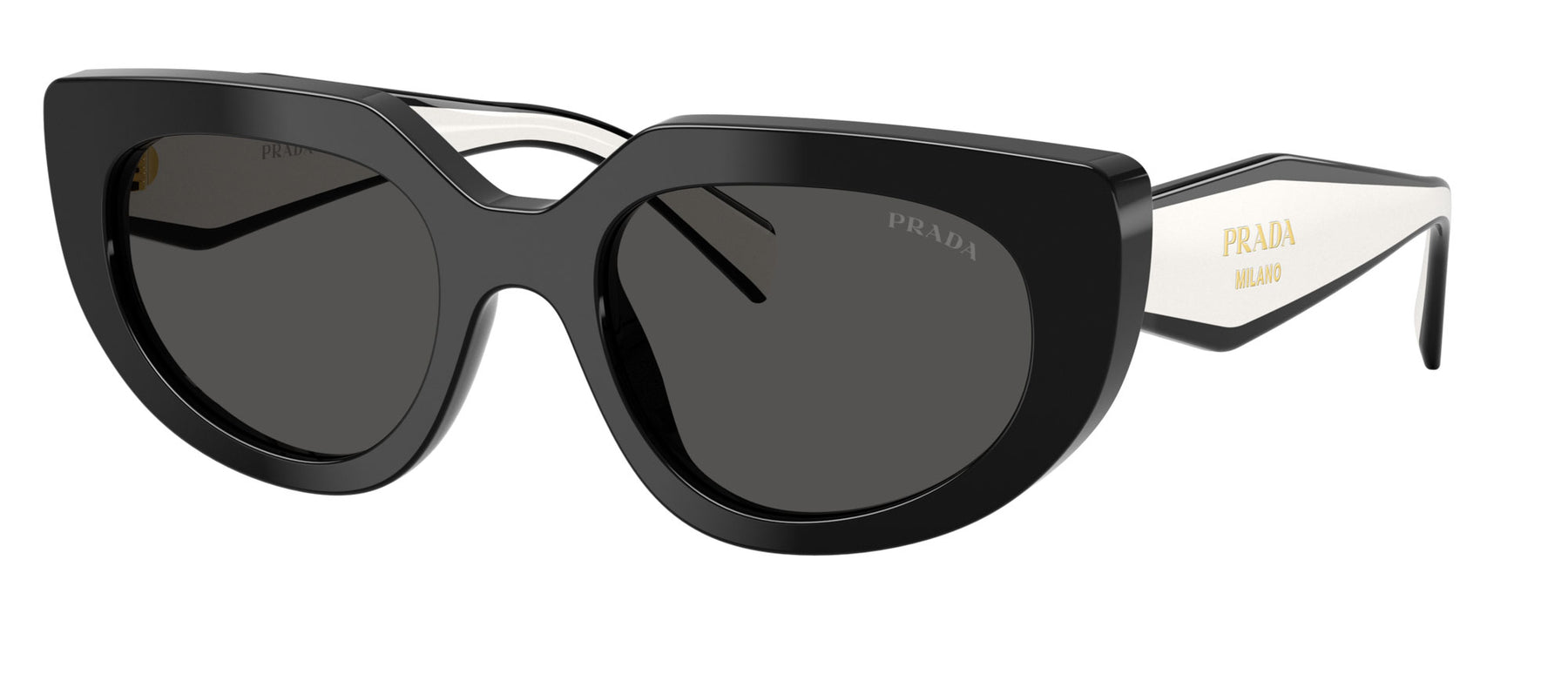 Prada PR D02S 20G08Z Sunglasses Black