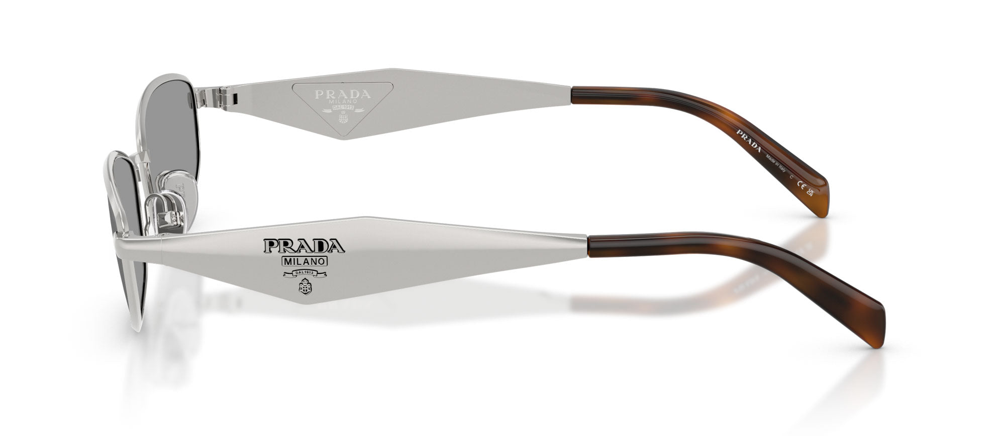 Prada SPRD51 Oval Sunglasses | Fashion Eyewear US