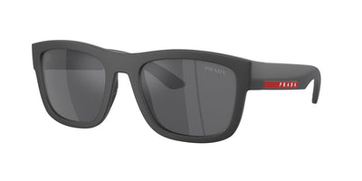 Prada Linea Rossa SPS01Z Matte Grey Metal/Grey Silver Mirror #colour_matte-grey-metal-grey-silver-mirror