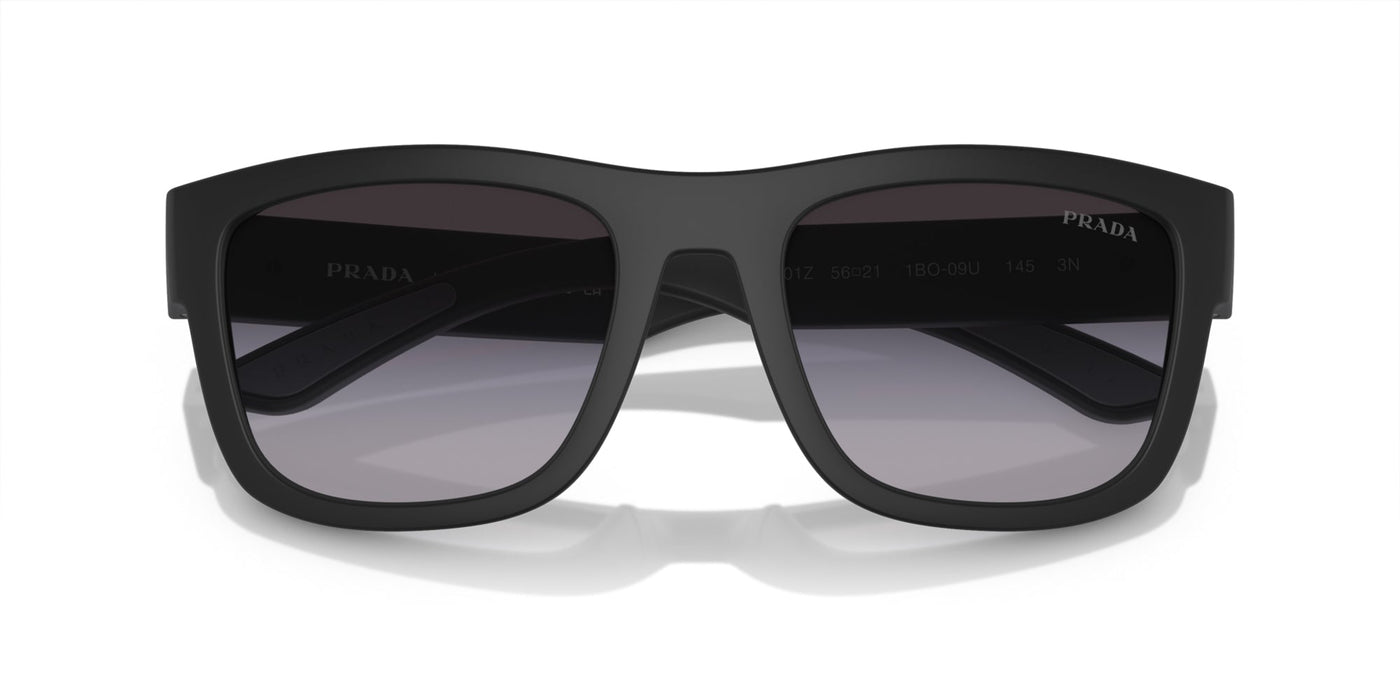 Prada Linea Rossa SPS01Z Matte Black/Grey Gradient #colour_matte-black-grey-gradient