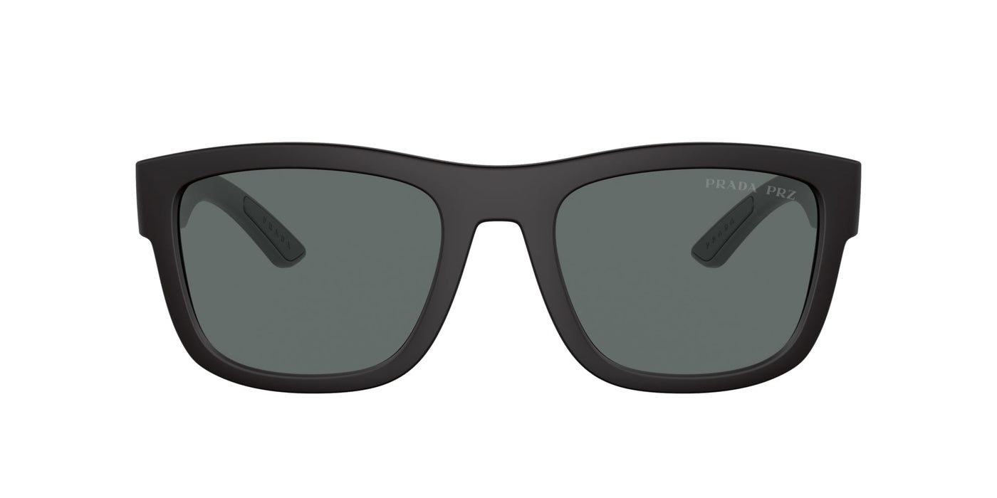 Prada Linea Rossa SPS01Z Black Rubber/Dark Grey Polarised #colour_black-rubber-dark-grey-polarised