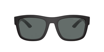 Prada Linea Rossa SPS01Z Black Rubber/Dark Grey Polarised #colour_black-rubber-dark-grey-polarised