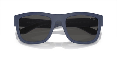 Prada Linea Rossa SPS01Z Blue Rubber/Dark Grey #colour_blue-rubber-dark-grey