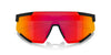 Prada Linea Rossa SPS04W Black Rubber/Brown Orange Mirror #colour_black-rubber-brown-orange-mirror
