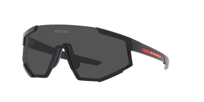 Prada Linea Rossa SPS04W Black Rubber/Dark Grey #colour_black-rubber-dark-grey