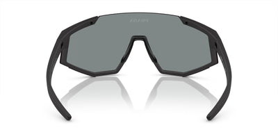 Prada Linea Rossa SPS04W Black Rubber/Dark Blue Violet Mirror #colour_black-rubber-dark-blue-violet-mirror