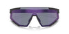 Prada Linea Rossa SPS04W Black Rubber/Dark Blue Violet Mirror #colour_black-rubber-dark-blue-violet-mirror